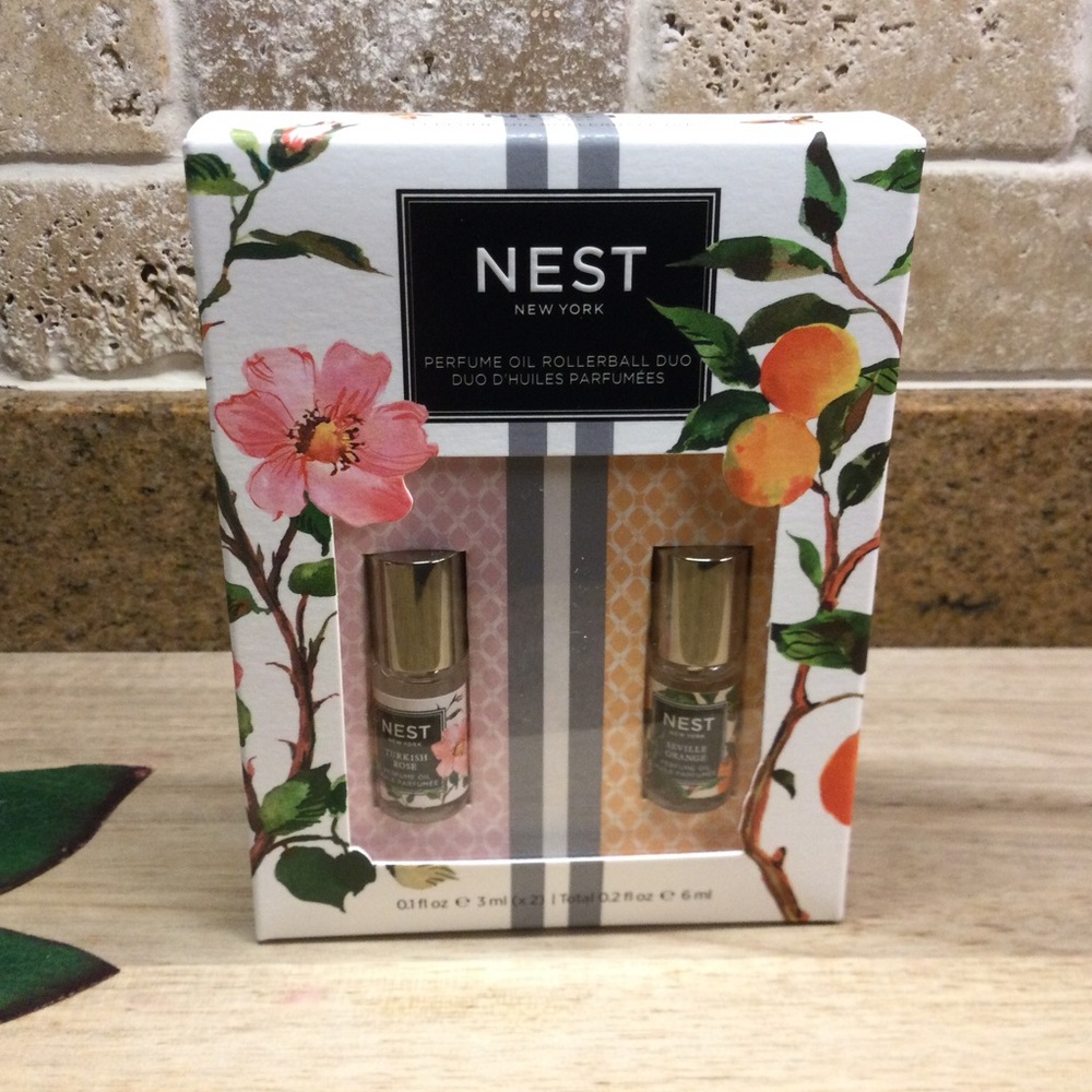 Perfume Oil Rollerball Duo - Pink & Orange